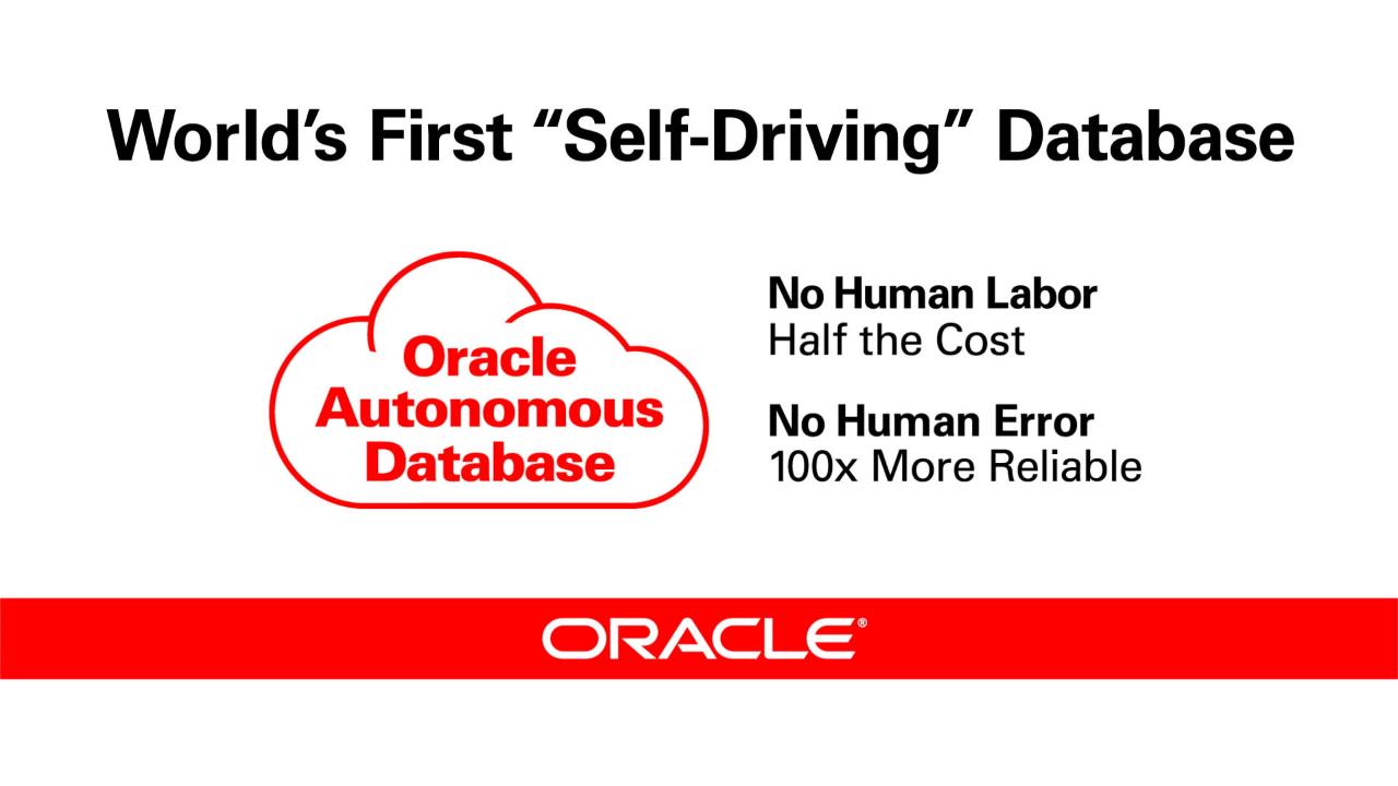 Oracle open. Oracle autonomous database.