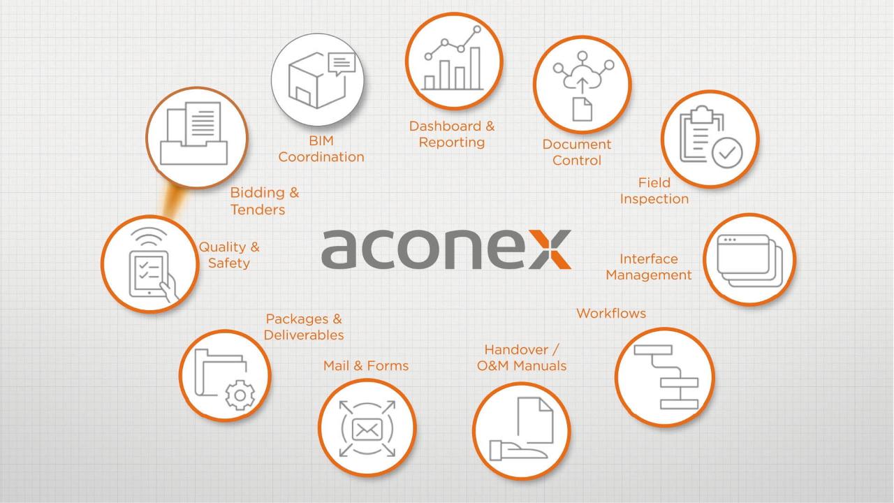 Aconex Construction Project Controls Software Oracle