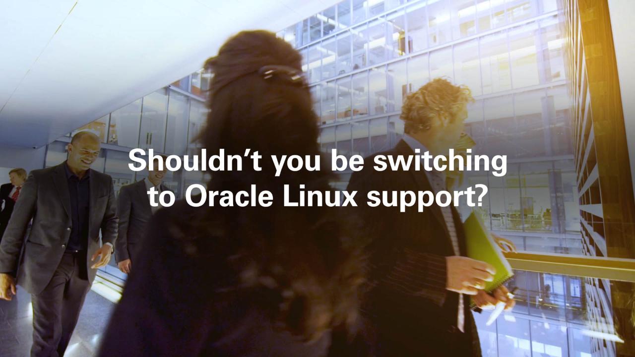 Oracle Linux Support